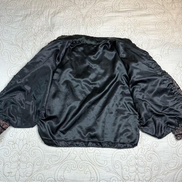 Vintage hand beaded formal jacket - Picture 6 of 9